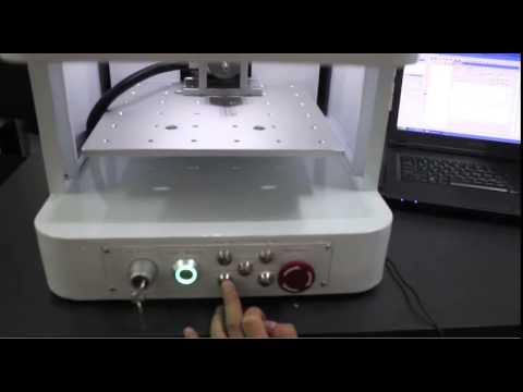 Incinta securizata pentru fiber laser mobil FL-M - YouTube