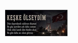 Keşke Ölseydim 10.07.2026, Priştinalı Yusuf Demircioğlu, Şiir