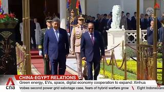 China-Egypt relations: Xi says Beijing willing to work with Middle East to safeguard shipping