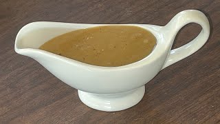 Turkey Gravy | How To Make Turkey Gravy Without Pan Drippings | Thanksgiving Recipes | Ep. 479