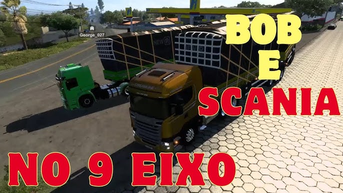 BOB ARQUEADO RONCANDO BONITO NO MAPA SUL PARANA - ETS 2 MODS BR 