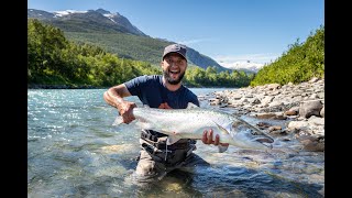 Fly fishing in Norway for salmon 2018