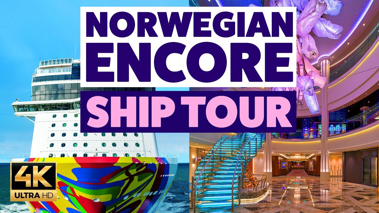 ncl encore cruise ship video