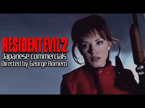 Resident Evil 2 - Comerciais japoneses dirigidos por George A. Romero (1998)