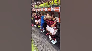 Thumbnail of JOGADORES DO FLAMENGO CANTAM VOU FESTEJAR O TEU SOFRER