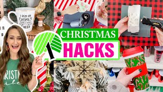 *NEW* Holiday HACKS! 🎄(That ACTUALLY work!) Dollar Tree Christmas 2023!