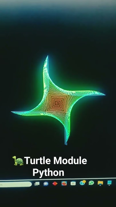Designing with turtle module python #turtle #codewithme # ...