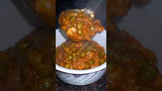 Matar mushroom recipe shorts matarmushroom mushroomsabzi tasty viralrecipe dinnerrecipes