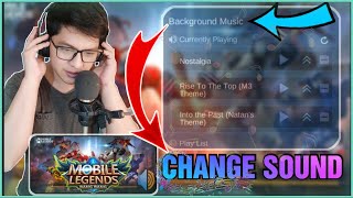 PAANO MAG CUSTOMIZED NG SOUND SA MOBILE LEGEND | paano mag palit ng background sound sa ML