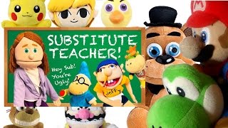 Sml Movie Subsute Teacher Mario And Freddy Reaction Pikachu,Wario,Link,Yoshi,Springtrap,Chica