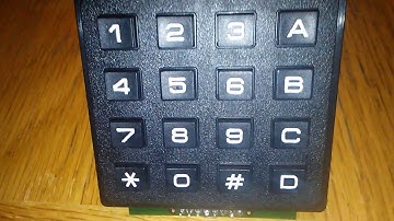 DTMF encoder 74C922 and TP5088