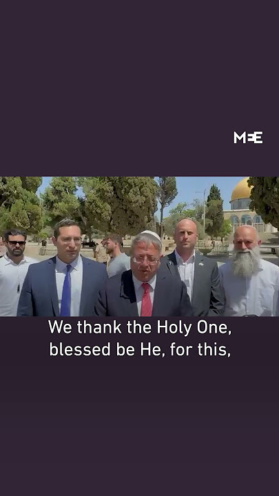 Far-right Israeli minister Ben Gvir storms Al-Aqsa Mosque complex, prays for ‘victory’ in Gaza war