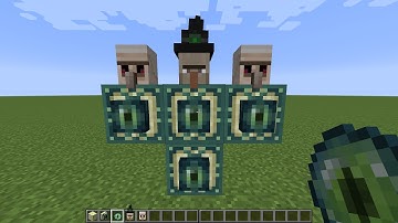 what if you create an Ender Witch Golem in MINECRAFT