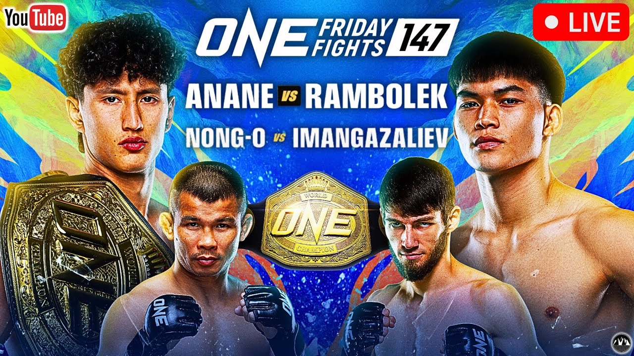 【Moi】GROUP FIGHT JAN20 ONE Friday Fights 147: Nong-O vs. Asadula Imangazaliev | LIVE