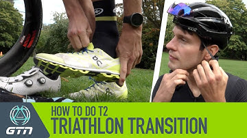 Bike To Run Triathlon Transition For Beginners | How To Do A T2 Transition