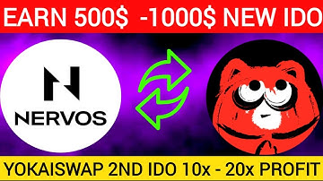 CKB Nervos Network Yokaiswap New IDO Earn 10x to 20x Profit @BlockchainMaster