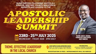 Apostolic Leadership Summit - Day 3 Session 2