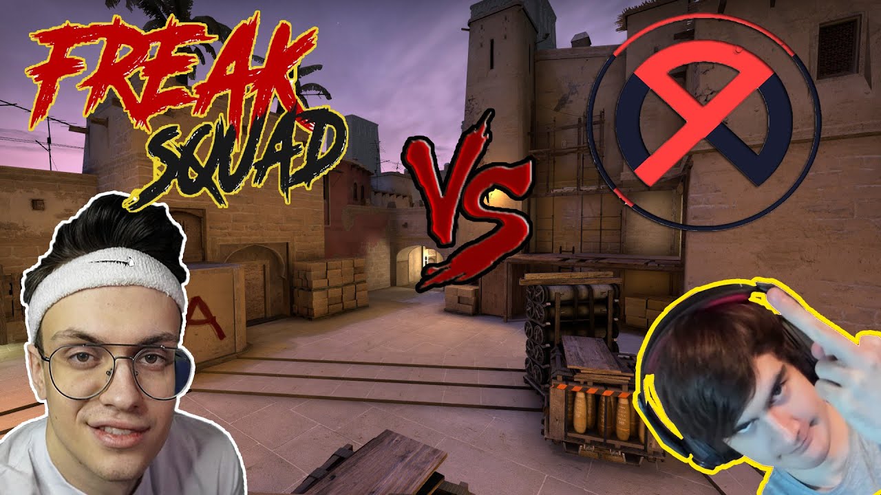 СКВАД БУСТЕРА ПРОТИВ СКВАДА БРАТИШКИНА В КС ГО | FREAK SQUAD VS 89 SQUAD