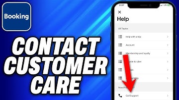 How To Contact Booking.com Customer Care (2025) - Easy Fix