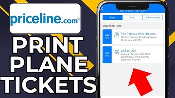 HOW TO PRINT PLANE TICKETS FROM PRICELINE (2025)