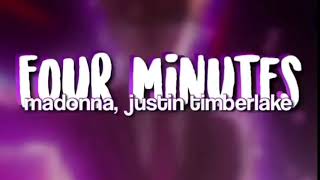 madonna, justin timberlake - 4 minutes (edit audio)