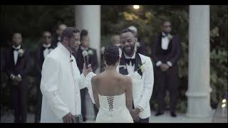 A black beauty couple says with this ring thee wed | black love