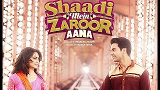 Shaadi Mein Zaroor Aana Soundtrack list