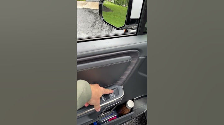 How to reset your automatic windows