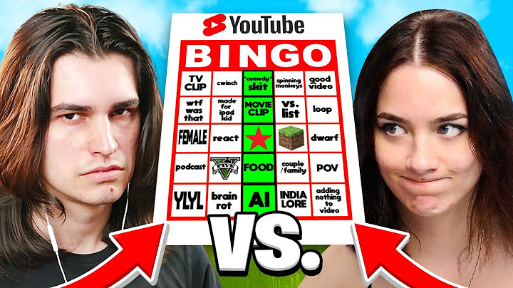YouTube Shorts Bingo vs. My GF was TRAUMATIC