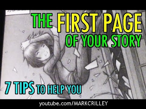 The FIRST PAGE of Your Story: 7 Tips to Help You