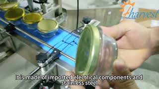 Celebrity High-Speed 6-Head Vacuum Capper  - Linear Sealing for Sauce Jam Glass Bottles #cappingmachine Net Worth