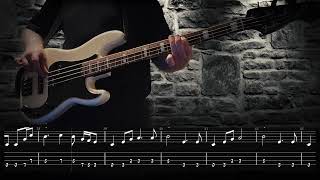 Video thumbnail of "Neil Young - Heart of gold - Bass Cover w/Tabs"