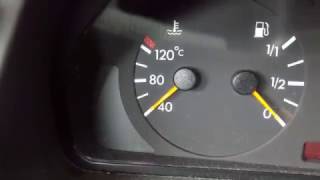 w210 1997 mercedes e320 instrument cluster not working