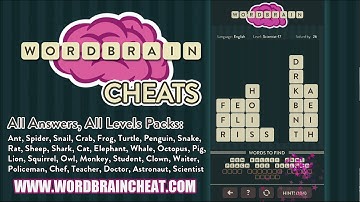 WordBrain Scientist 17 Cheats | WordBrain Cheats | Scientist 17 Answer