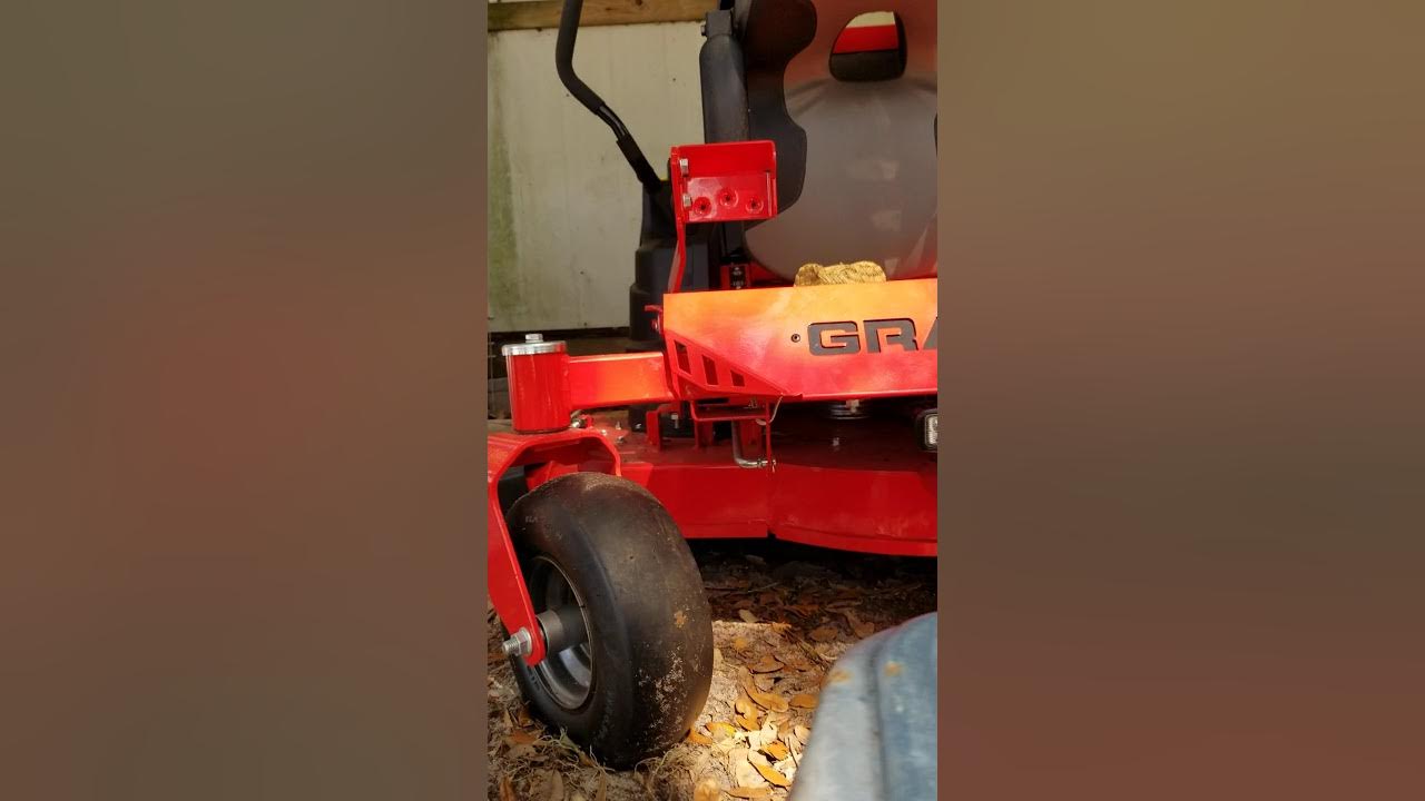 Gravely zero turn light bar install part 3 YouTube