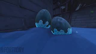 FOUND FIVE ''DRAGON'' EGGS UNDER THE ICECASTLE IN FORTNITE!