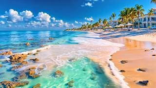 Sunny March at a Tropical Bossa Nova Beach 🌴🌊 Relaxing Jazz by the Ocean | Spring Beach Vibes