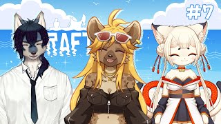 【Raft】ケモノ3匹旅の最終地点…【新人Vtuber】