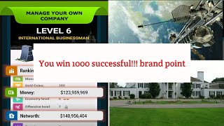 How to earn Brand Point in bussiness tycoon game, how to increase brand point in bussiness tycoon screenshot 2