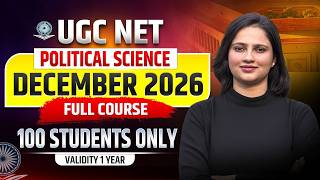 UGC NET Political Science December 2026 Full Course Launched by Talking Polity