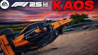 F1 25 ONLINE KOMİK ANLAR - TAMAMEN KAZA VE KAOS