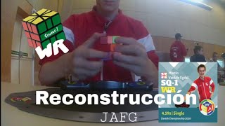 Record Mundial Square-1 Single (4.59s) Martín Egdal | Reconstrucción en Español | JAFG Cubing