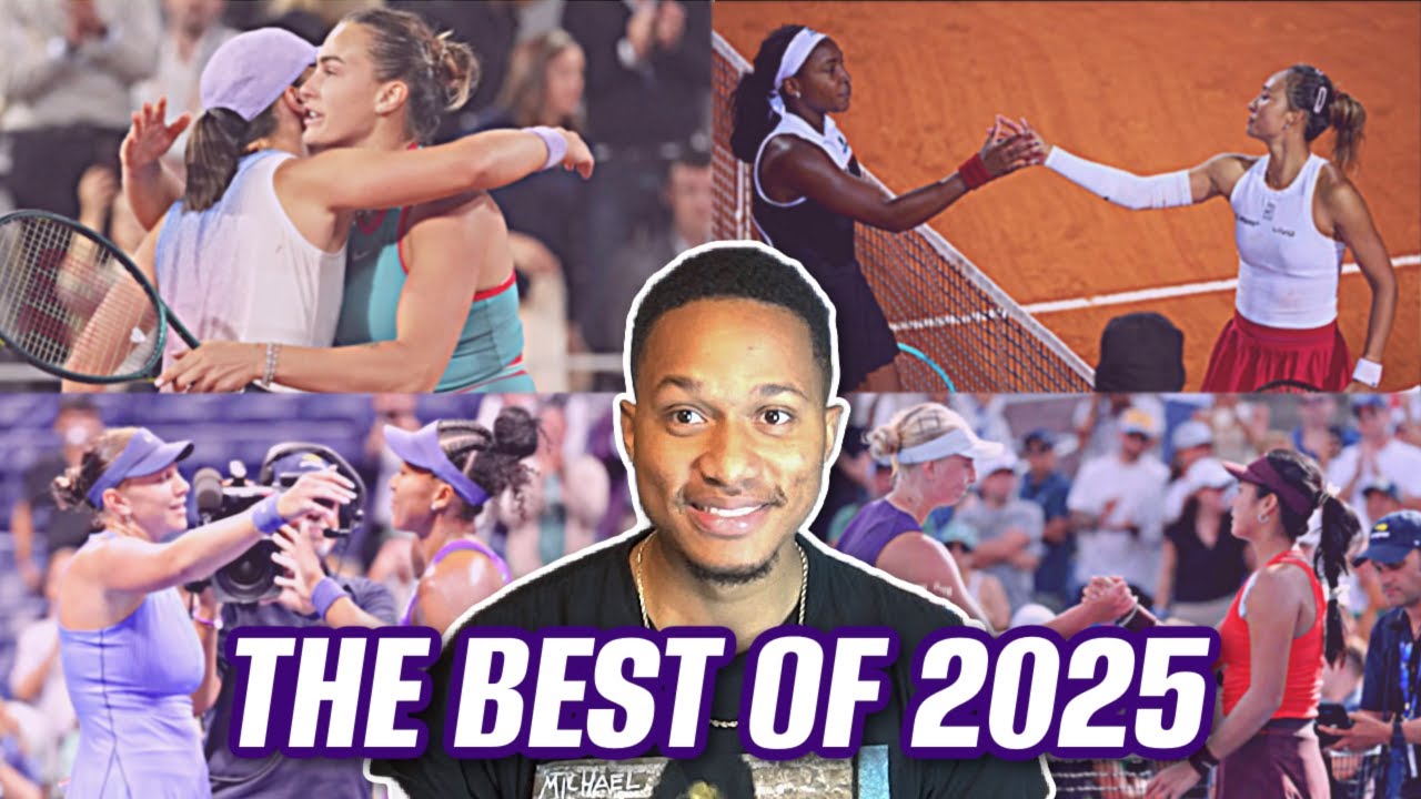 Топ-10 ЛУЧШИХ женских теннисных матчей 2025 года 🙌