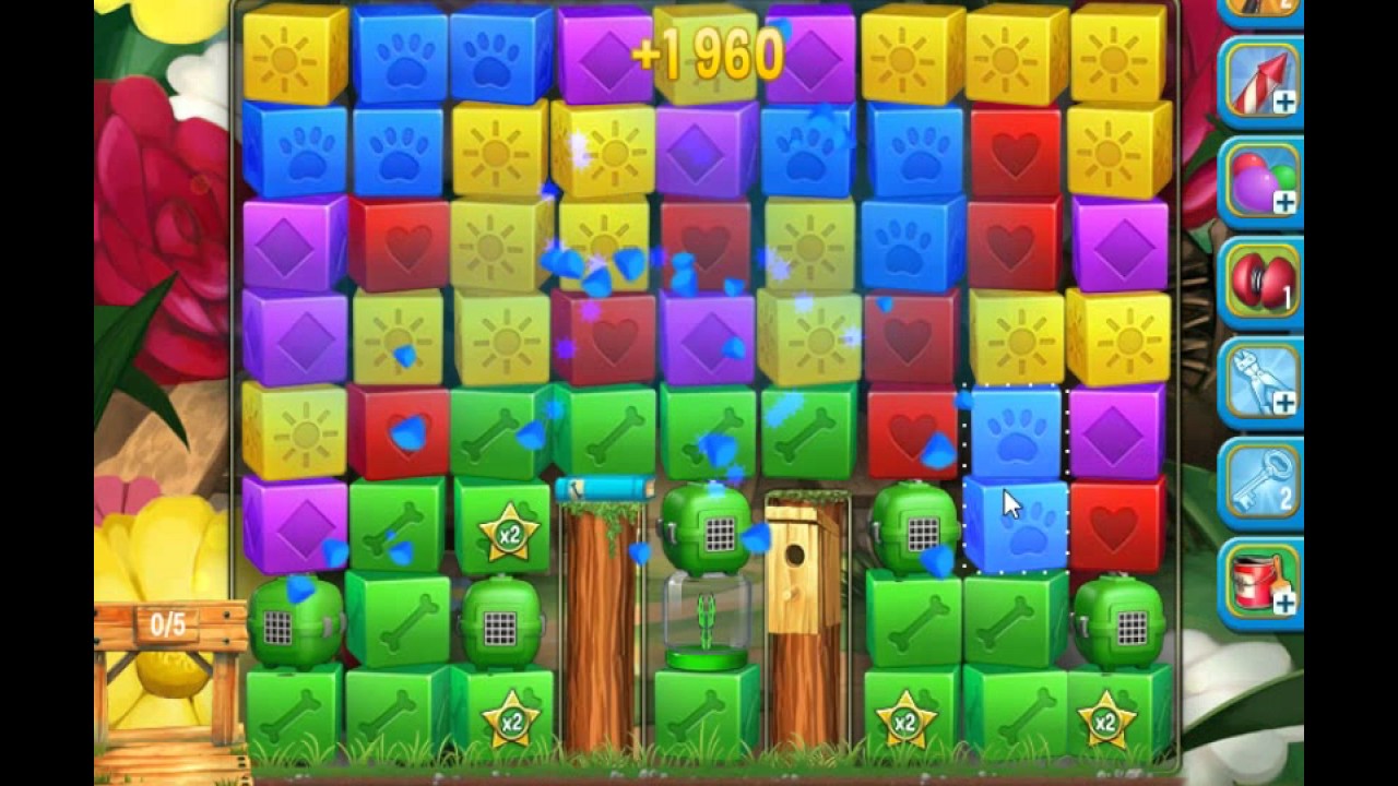 Pet Rescue Saga level 1776 no boosters 😈 ►TOBIAS DEAMON◄