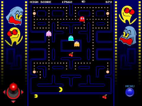 Pac-man iPad gameplay