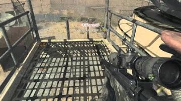 MW3 - quick scoping in dome