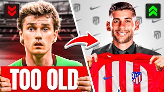 I Rebuild ATLETICO MADRID  Out With The OLD & In With The YOUNG!