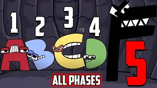 Alphabet lore ALL PHASES (1-5 phases) Friday Night Funkin' (Alphabet Lore FNF Mod) by Pumpkin Dude 54,347 views 1 year ago 10 minutes, 33 seconds