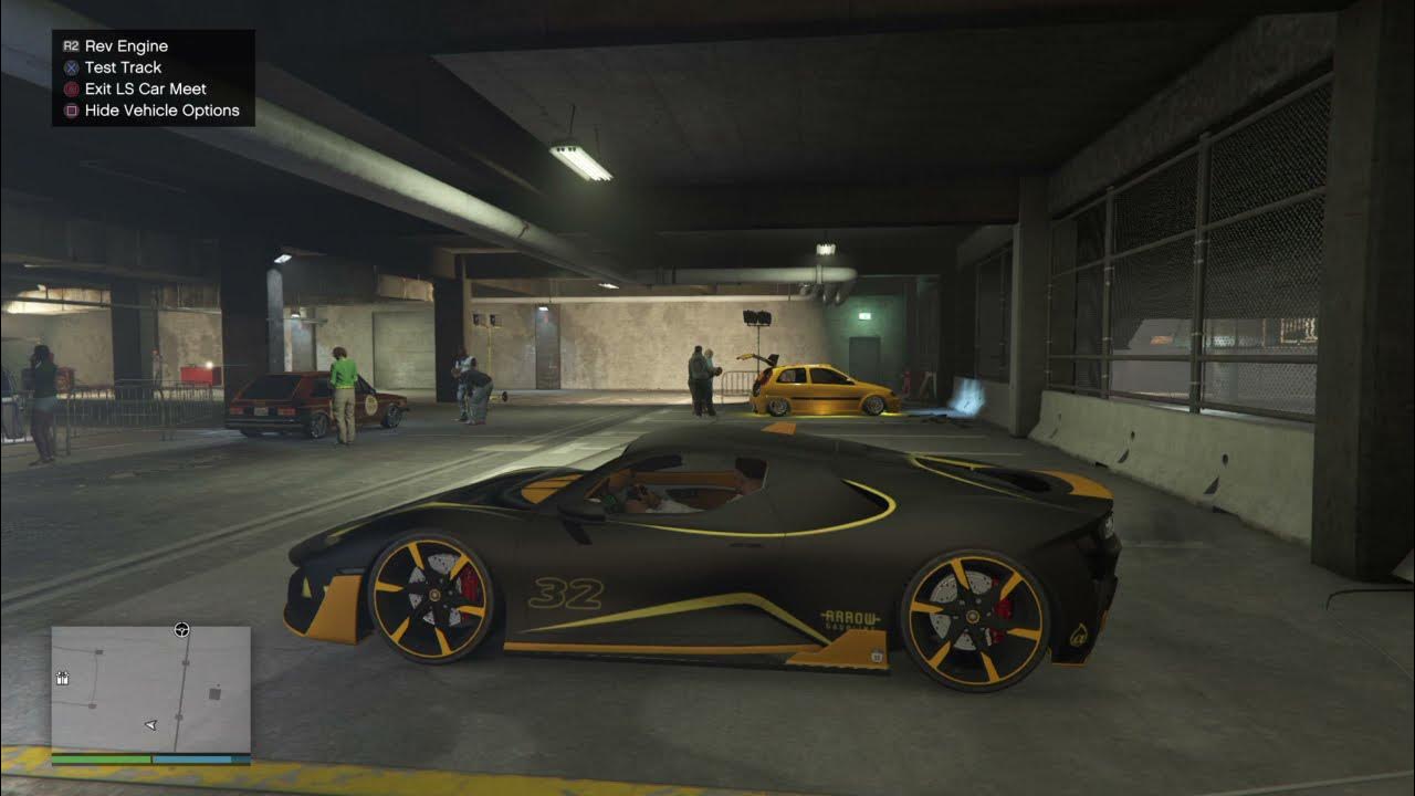 GTA Online Can't Customize The Grotti Itali RSX AT The LS Car Meet