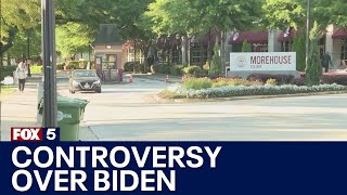 Calls for Biden not to speak at Morehouse commencement | FOX 5 News
